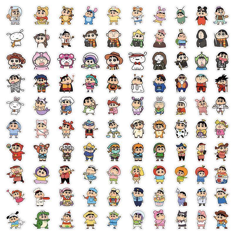 Crayon Shin-chan Cartoon Cute  - Cardstock Paper Pack 评论和价格