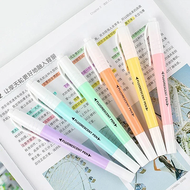 STONEGO 6PCS Dual Tip Highligh - Highlighter Set Pastel 评论和价格