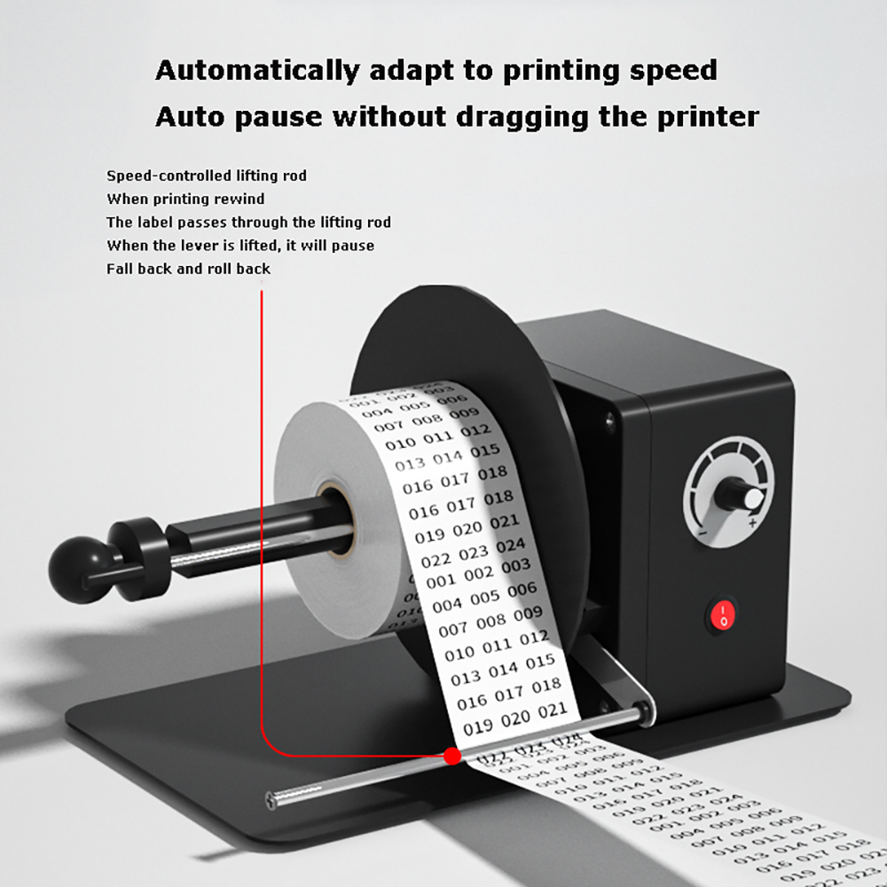 Automatic Label Rewinder Bi-di - Sticker Label Roll 评论和价格
