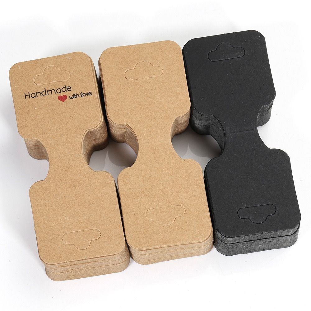 50Pcs Jewellery Packing Card D - Cardstock Paper Pack 评论和价格