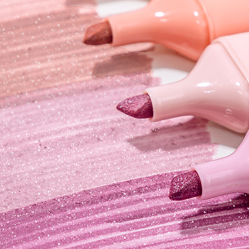 Glitter Highlighters, Flexible - Highlighter Set Pastel 评论和价格