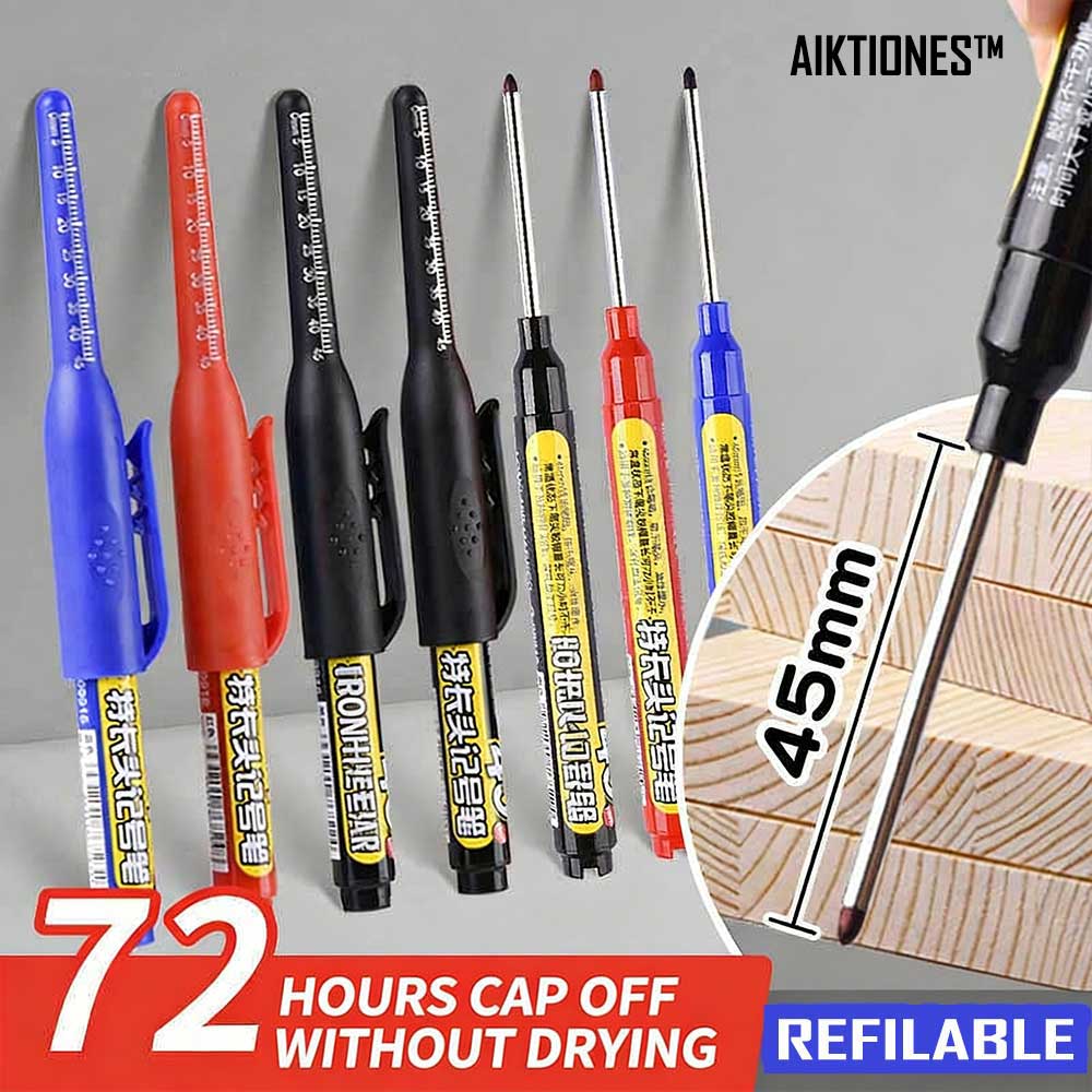 Deep Hole Long Nib Head Marker - Whiteboard Marker Set 评论和价格