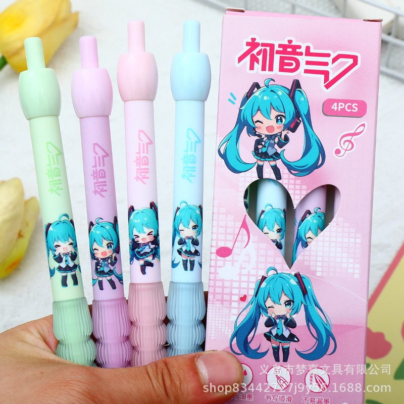 Kawaii Hatsune Miku Gel Pen Cu - Gel Ink Pen Set 评论和价格