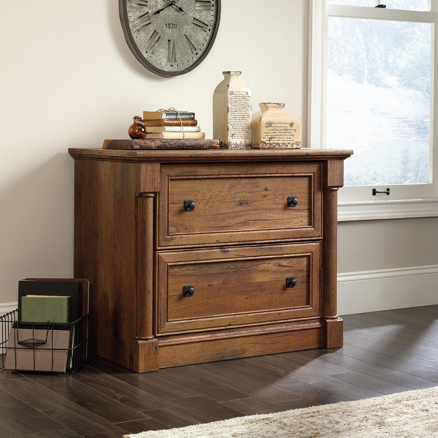 Palladia 2 Drawer File Cabinet - File Folder Hanging 评论和价格