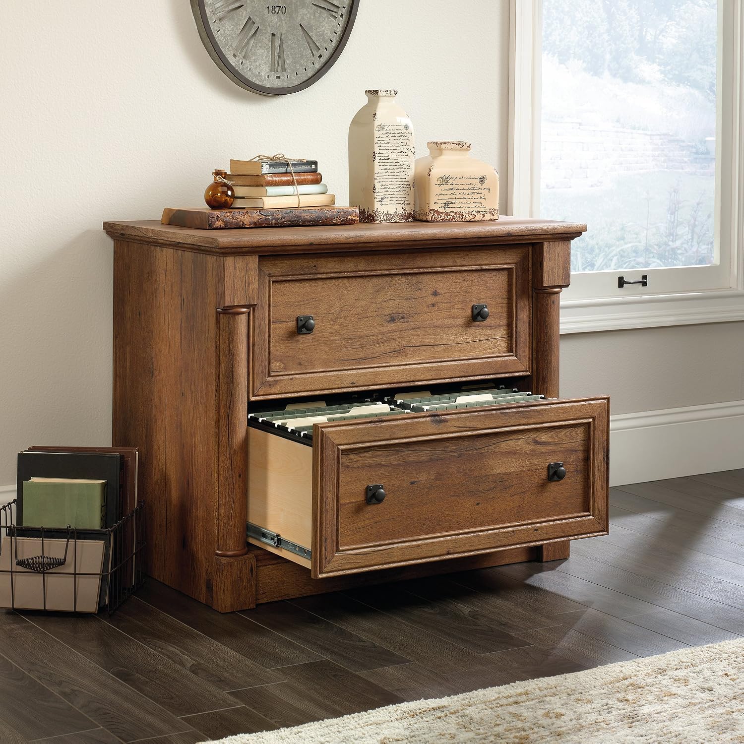 Palladia 2 Drawer File Cabinet - File Folder Hanging 评论和价格
