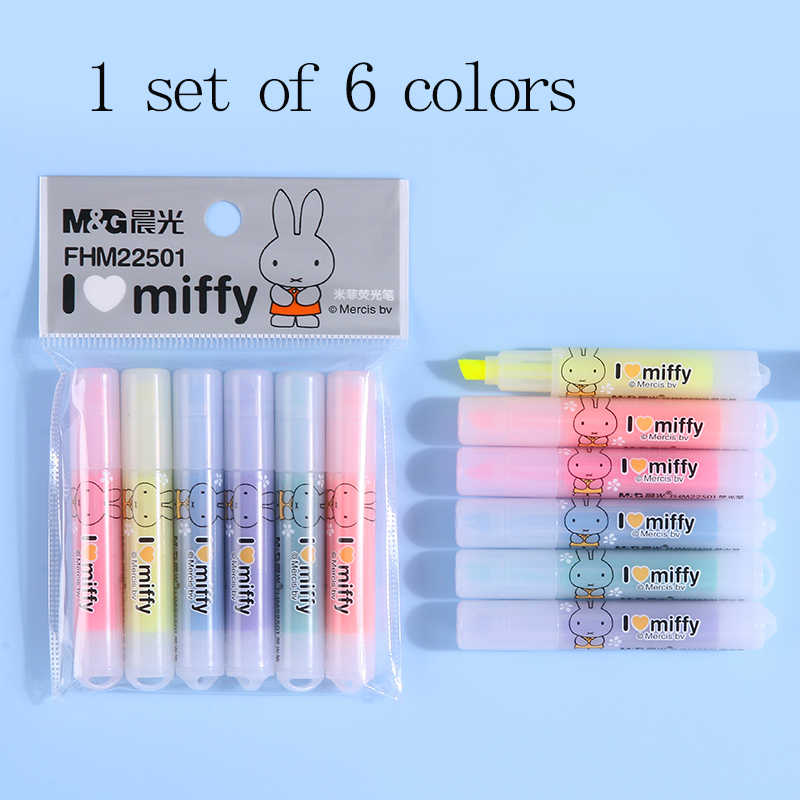 M&G Highlighter Marker Angled  - Highlighter Set Pastel 评论和价格