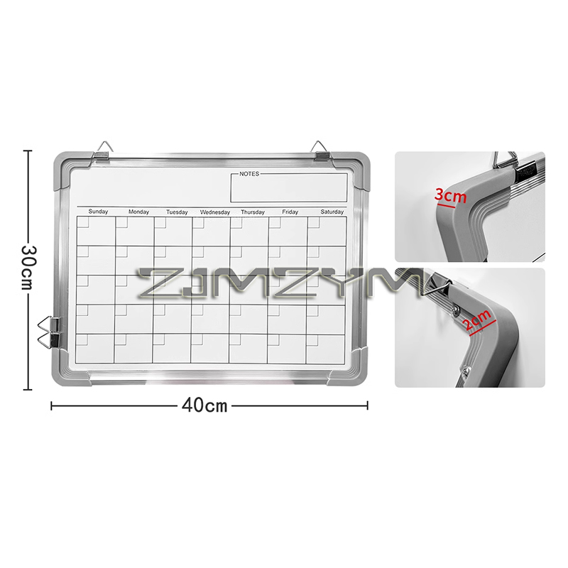 Wall Hanging White Board 40X30 - Whiteboard Marker Set 评论和价格