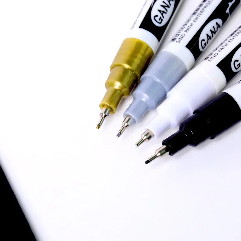 4Pcs/set Oil Based White Black - Whiteboard Marker Set 评论和价格
