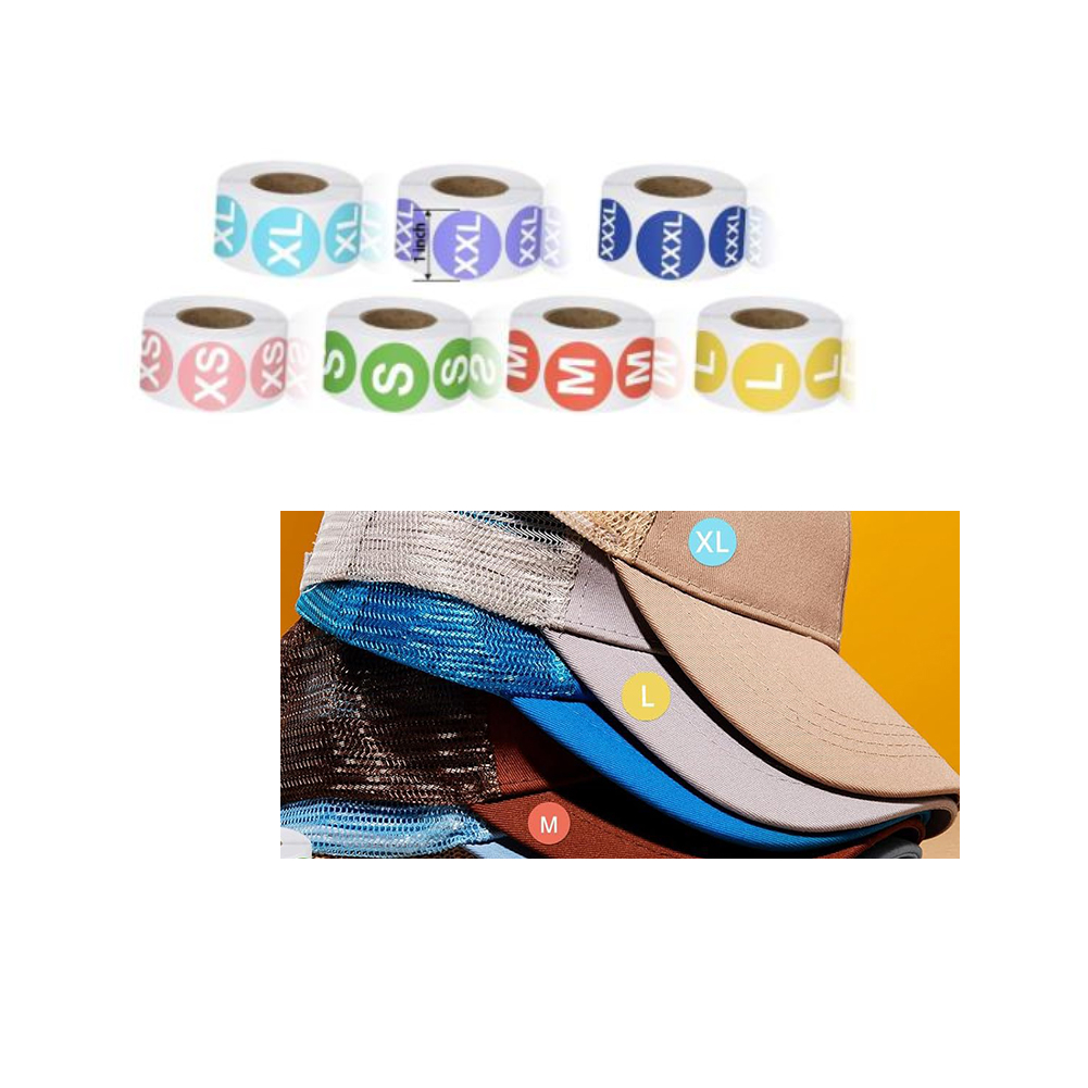 7 Roll 500Pcs Sticker Label Ho - Sticker Label Roll 评论和价格