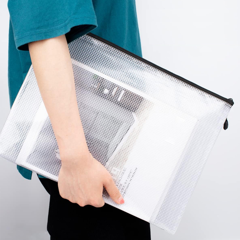 Mesh Zipper Storage Bags Docum - File Folder Hanging 评论和价格