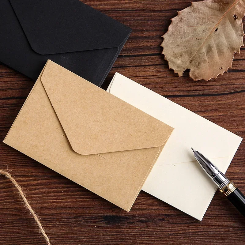 20/40/80PCS Classical White Bl - Letter Envelope Kraft 评论和价格