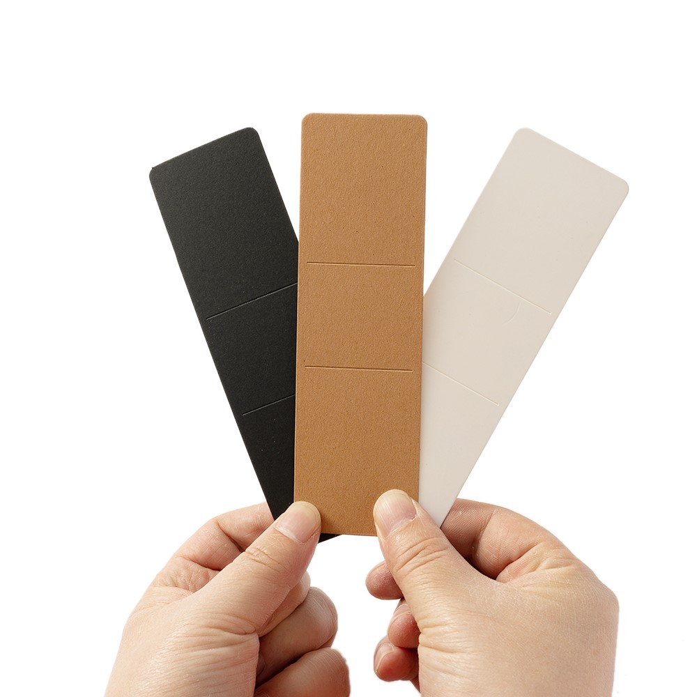 10/30/50pcs 4.5x15cm Kraft Res - Cardstock Paper Pack 评论和价格